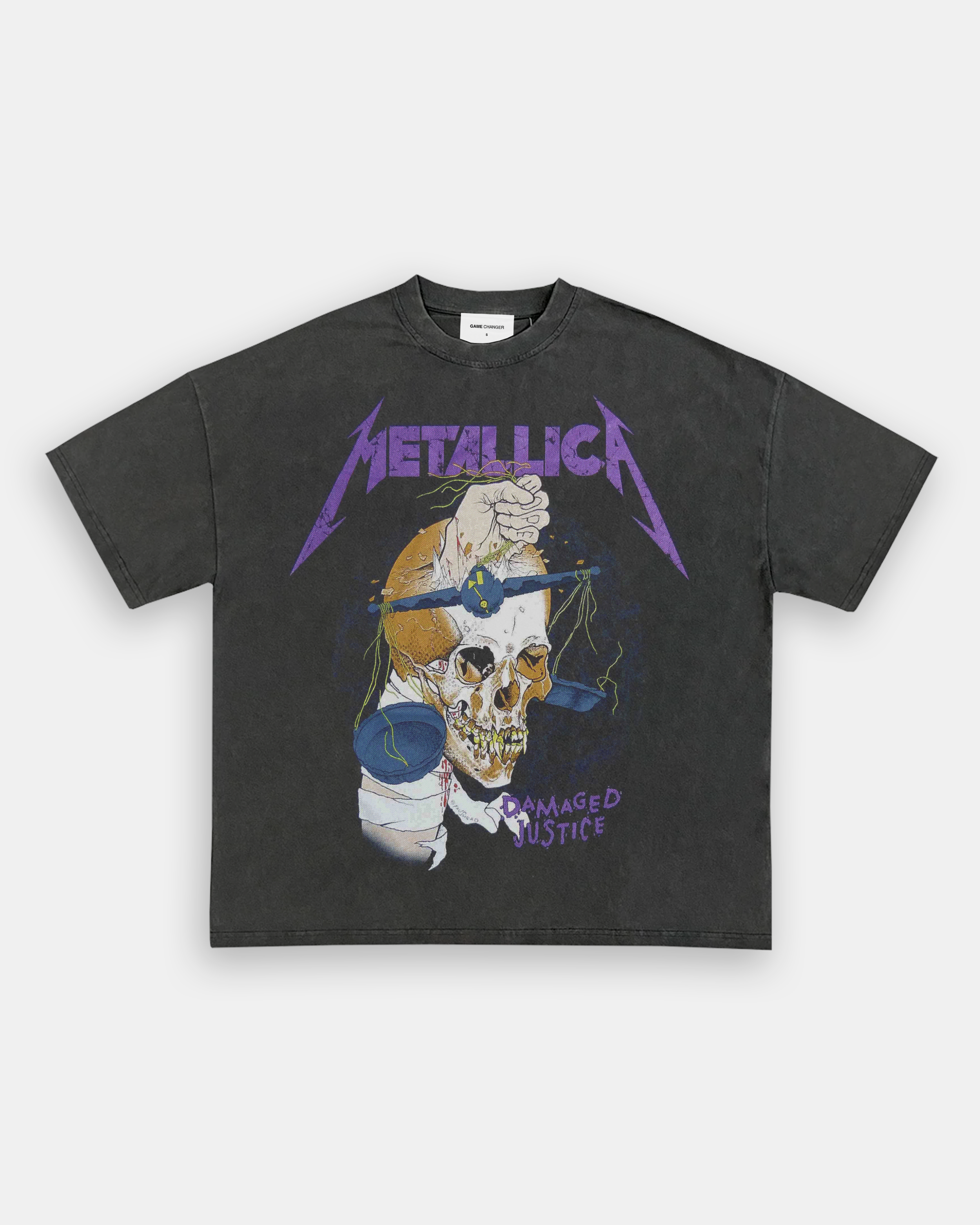 METALLICA DAMAGED JUSTICE TEE Hoodie, Sweatshirt | CoreVibeTees.com (Image 2)