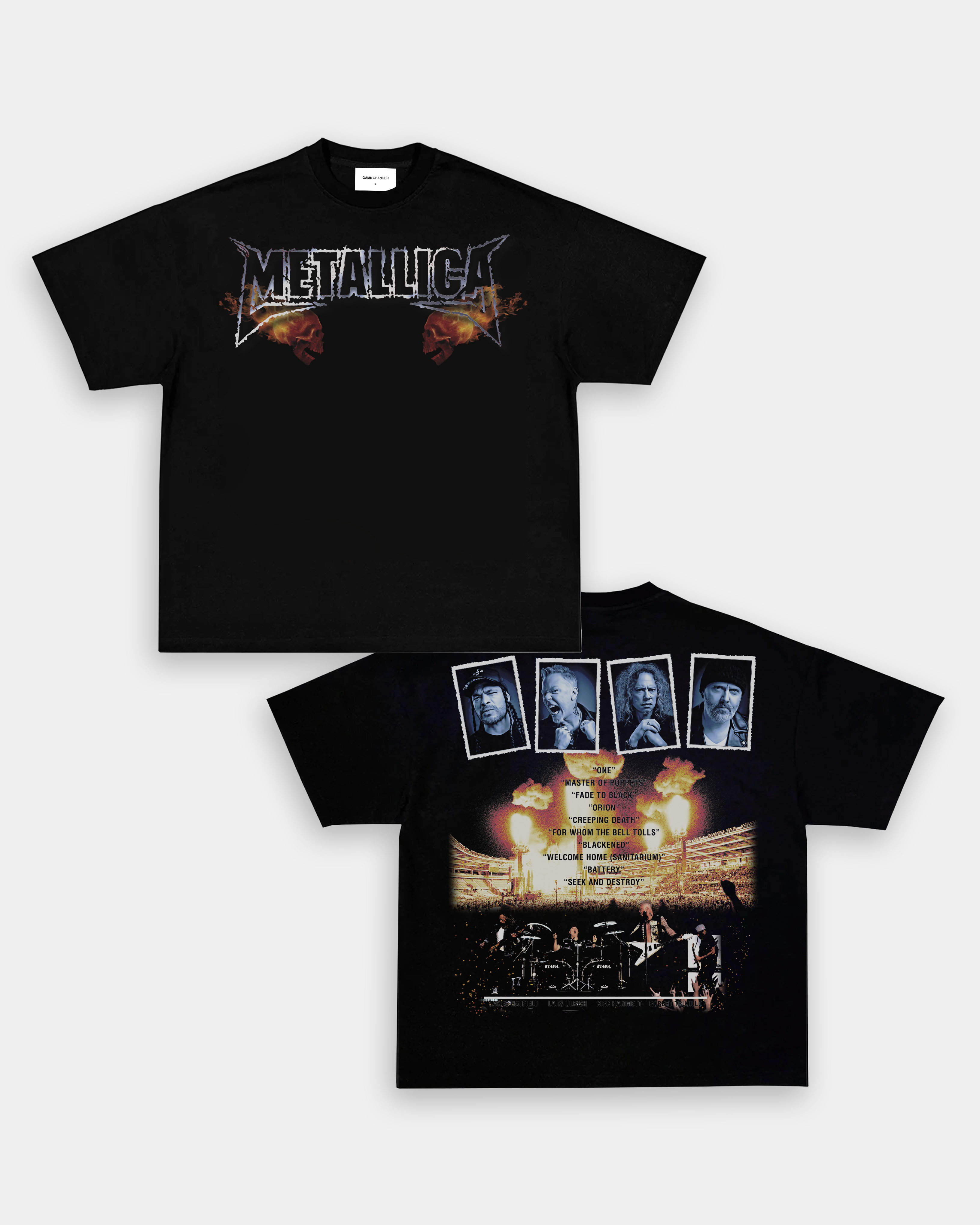 METALLICA TEE - [DS] Hoodie, Sweatshirt | CoreVibeTees.com (Image 3)