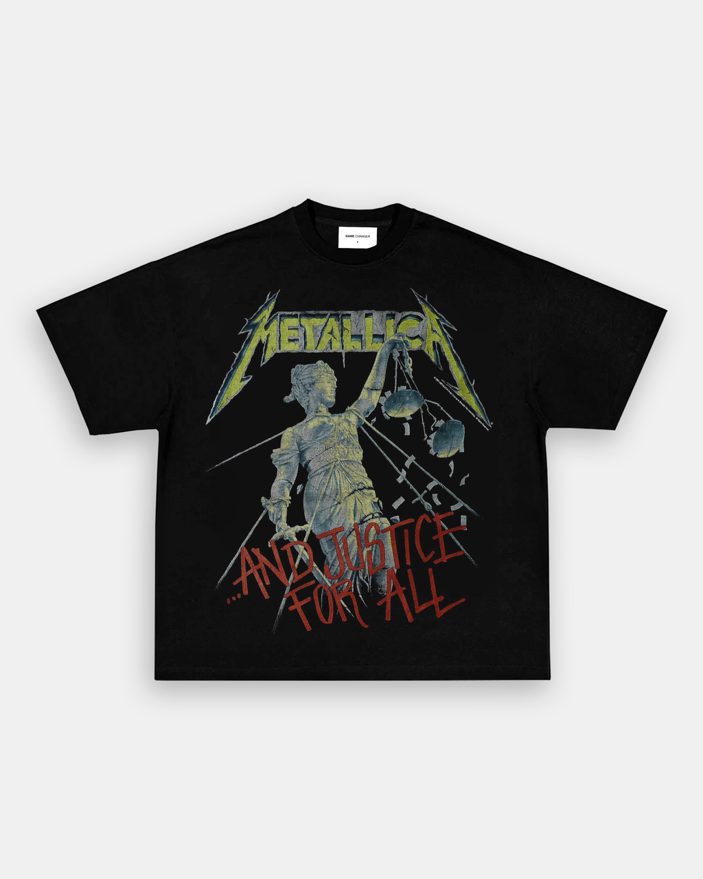 METALLICA AND JUSTICE FOR ALL TEE Hoodie, Sweatshirt | CoreVibeTees.com (Image 1)