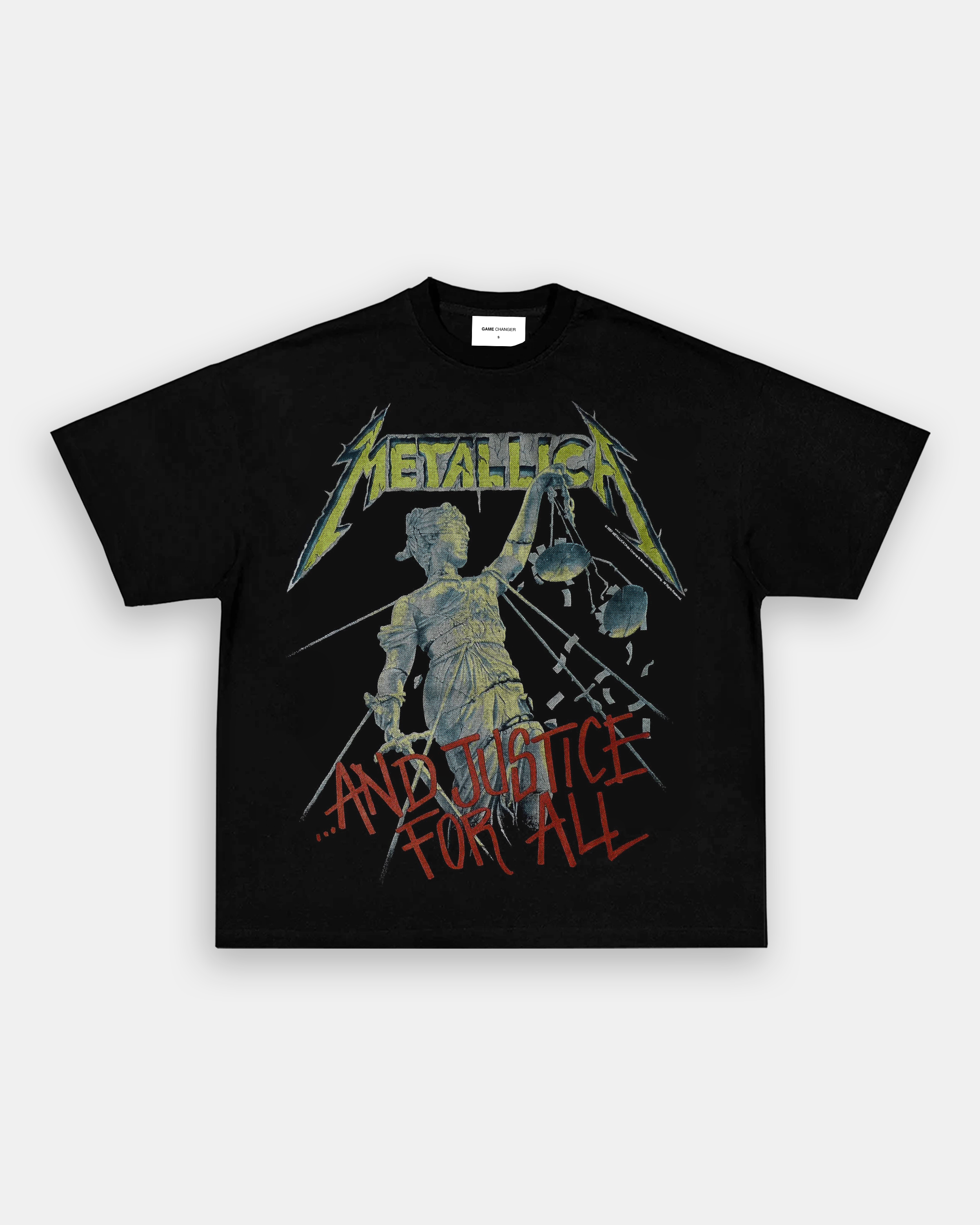 METALLICA AND JUSTICE FOR ALL TEE Hoodie, Sweatshirt | CoreVibeTees.com (Image 1)