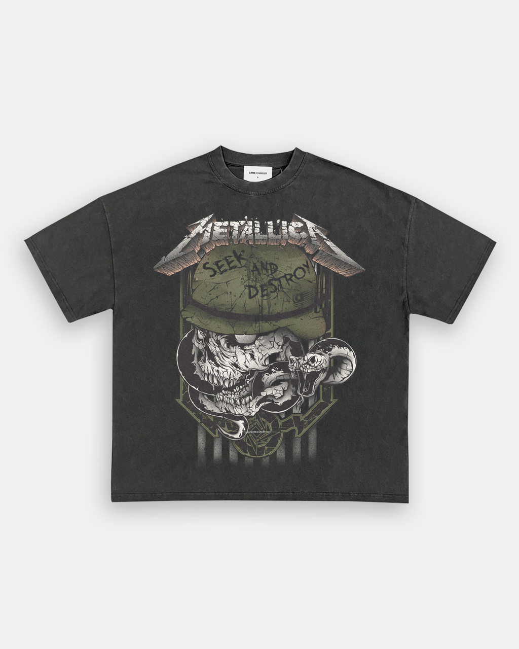 METALLICA SEEK AND DESTROY TEE Hoodie, Sweatshirt | CoreVibeTees.com (Image 2)