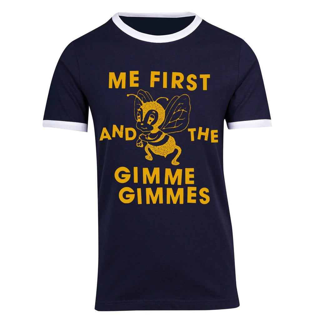Bee Ringer T-Shirt (Navy/White) Hoodie, Sweatshirt | CoreVibeTees.com (Image 1)
