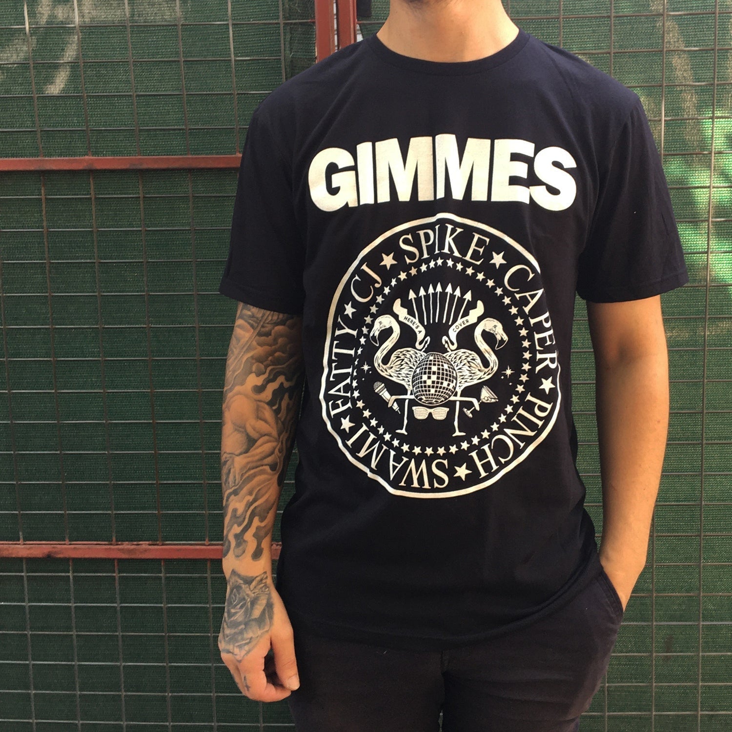Ramones T-Shirt (Black) Hoodie, Sweatshirt | CoreVibeTees.com (Image 2)
