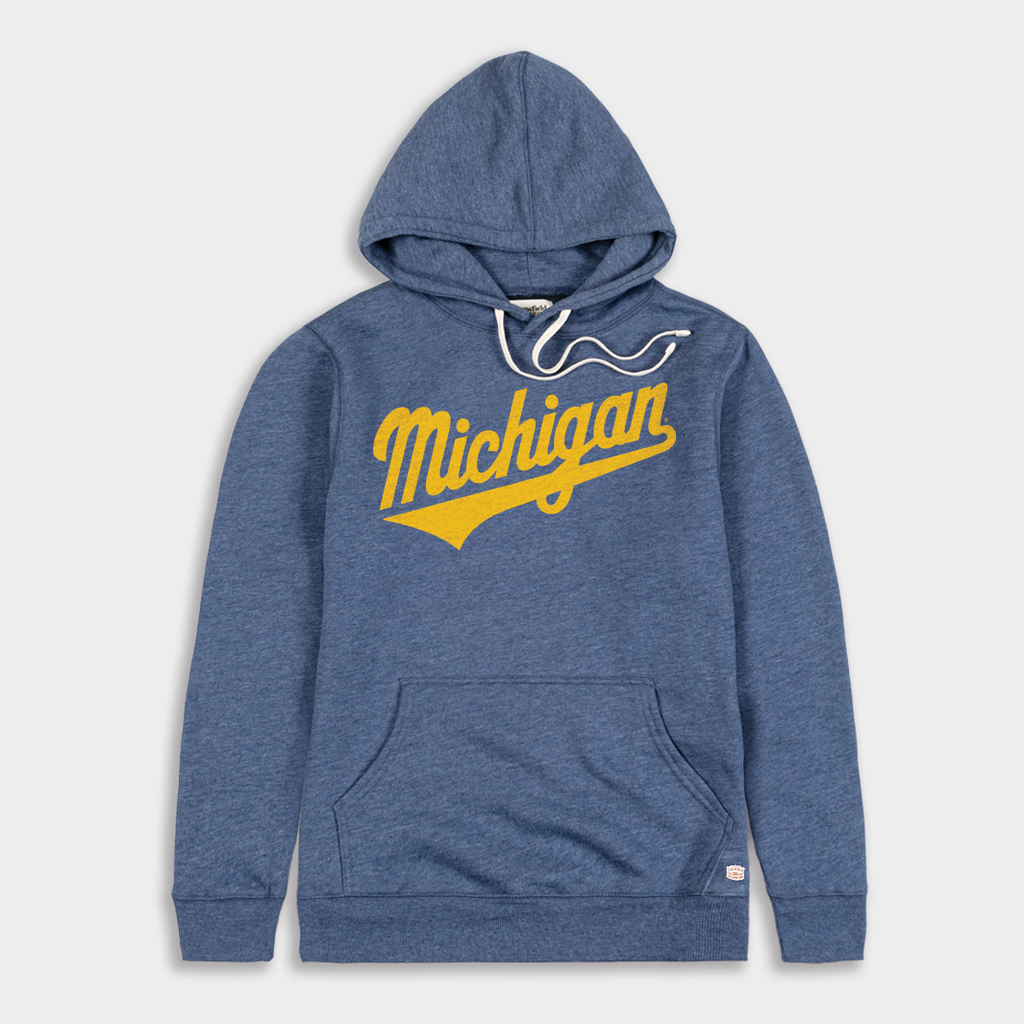Michigan Baseball Script Hoodie T-Shirts, Sweatshirt | CoreVibeTees.com