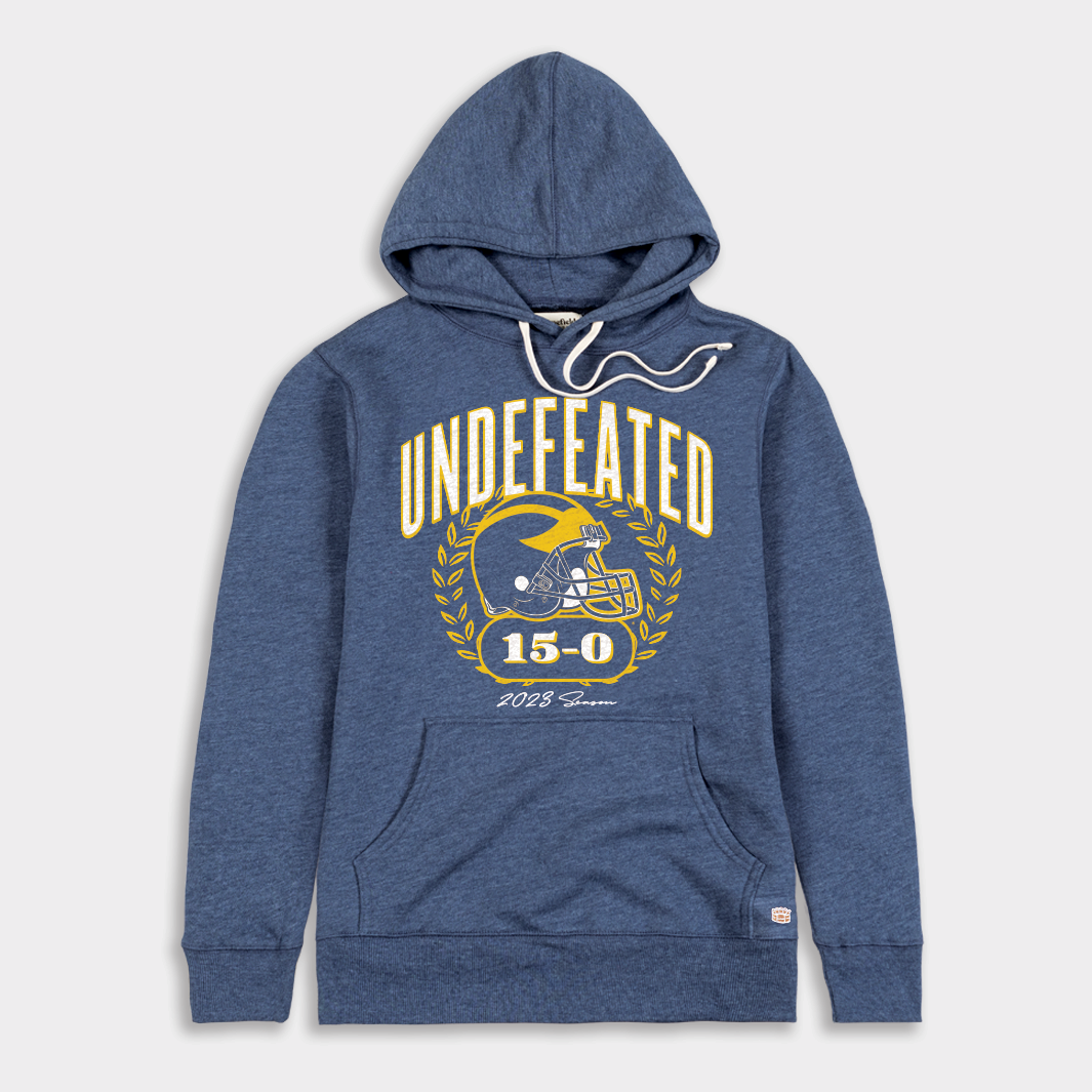 Michigan Football 2023 Undefeated 15-0 Hoodie T-Shirts, Sweatshirt | CoreVibeTees.com