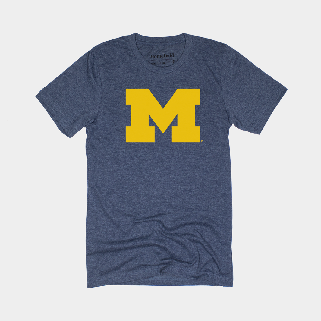 Michigan Block "M" T-Shirt Hoodie, Sweatshirt | CoreVibeTees.com