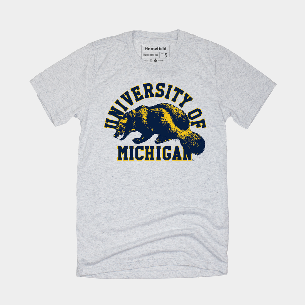 Vintage U of M Wolverine Tee Style001 Hoodie, Sweatshirt | CoreVibeTees.com