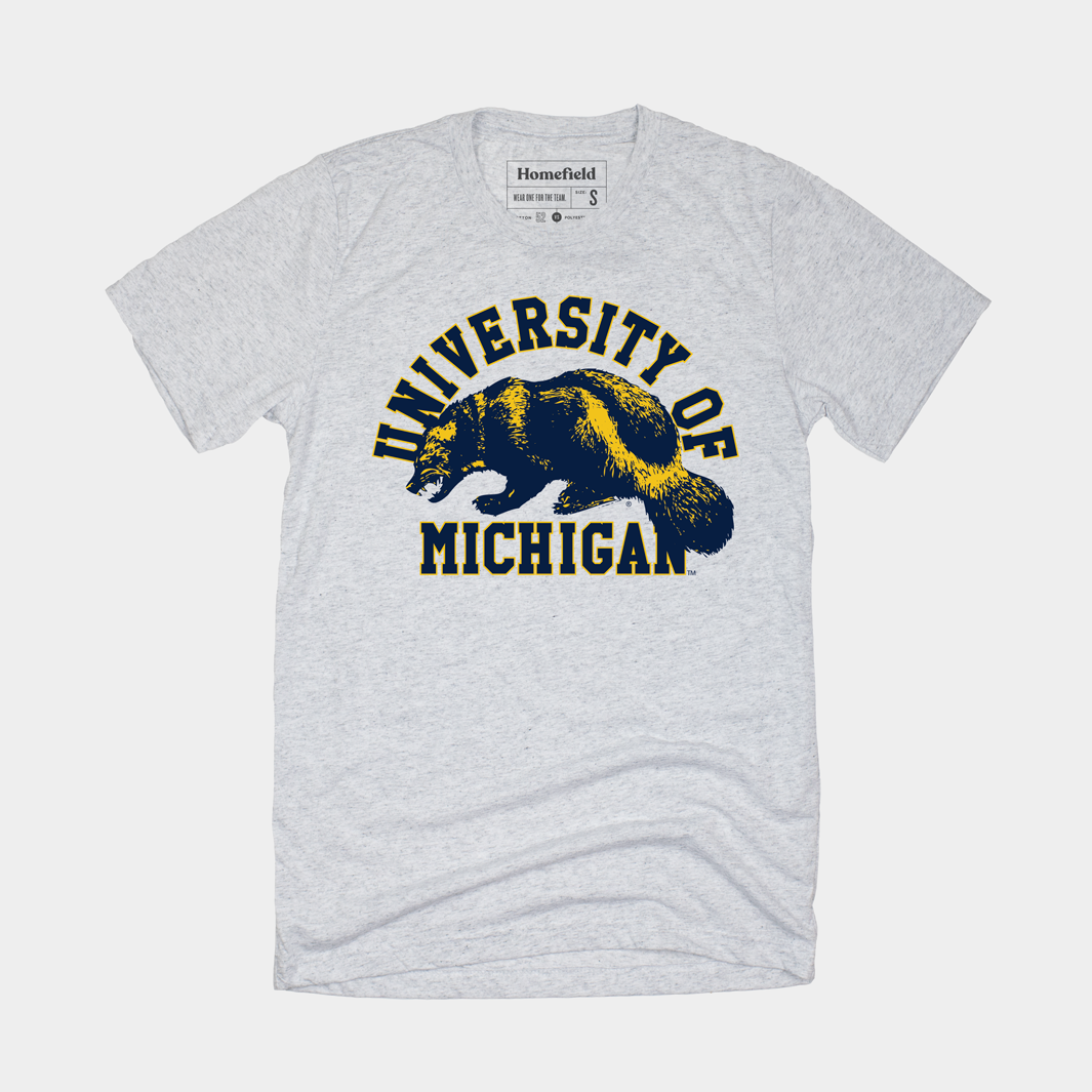 Vintage U of M Wolverine Tee Style001 Hoodie, Sweatshirt | CoreVibeTees.com