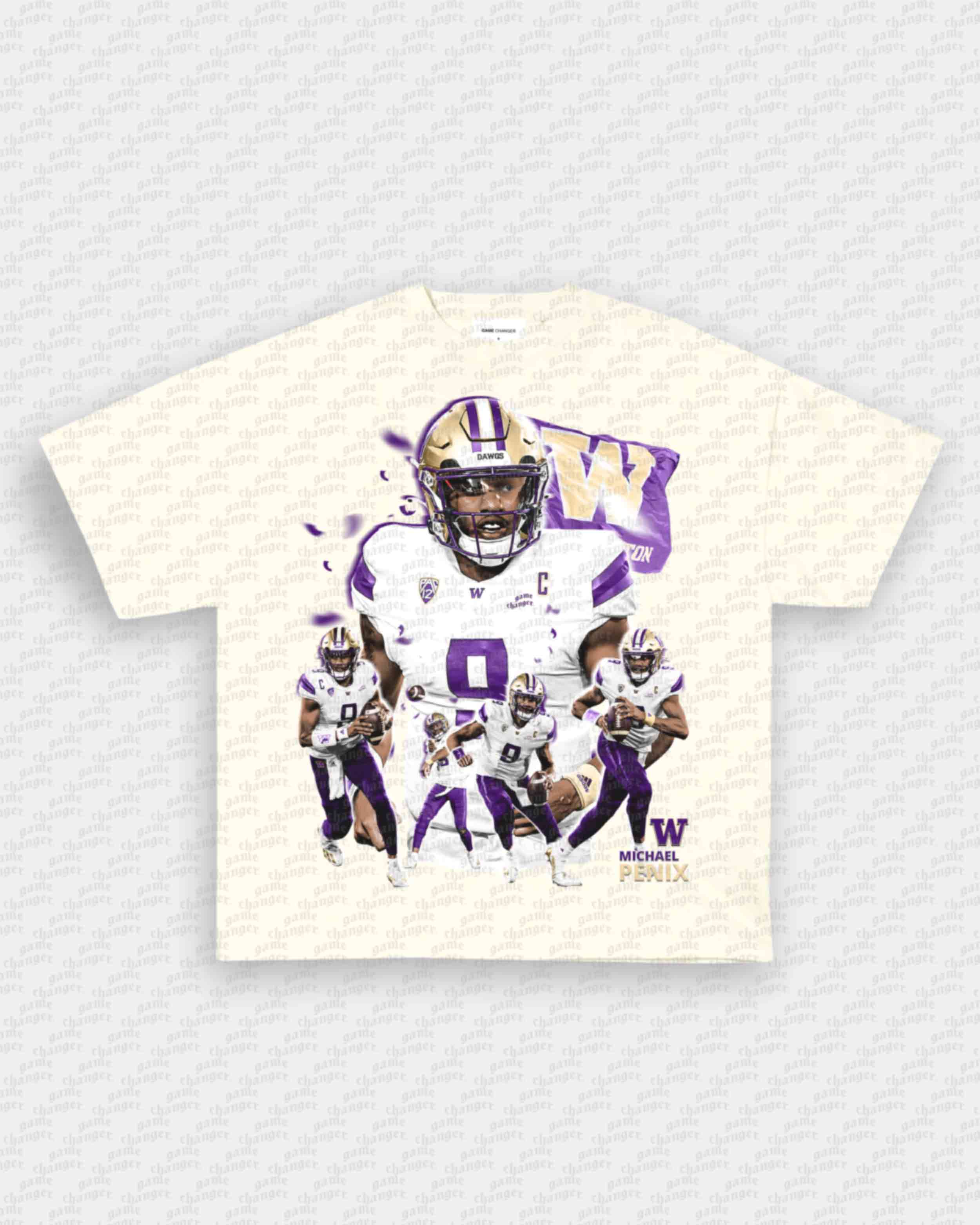 MICHAEL PENIX - WASHINGTON V2 TEE Hoodie, Sweatshirt | CoreVibeTees.com (Image 2)