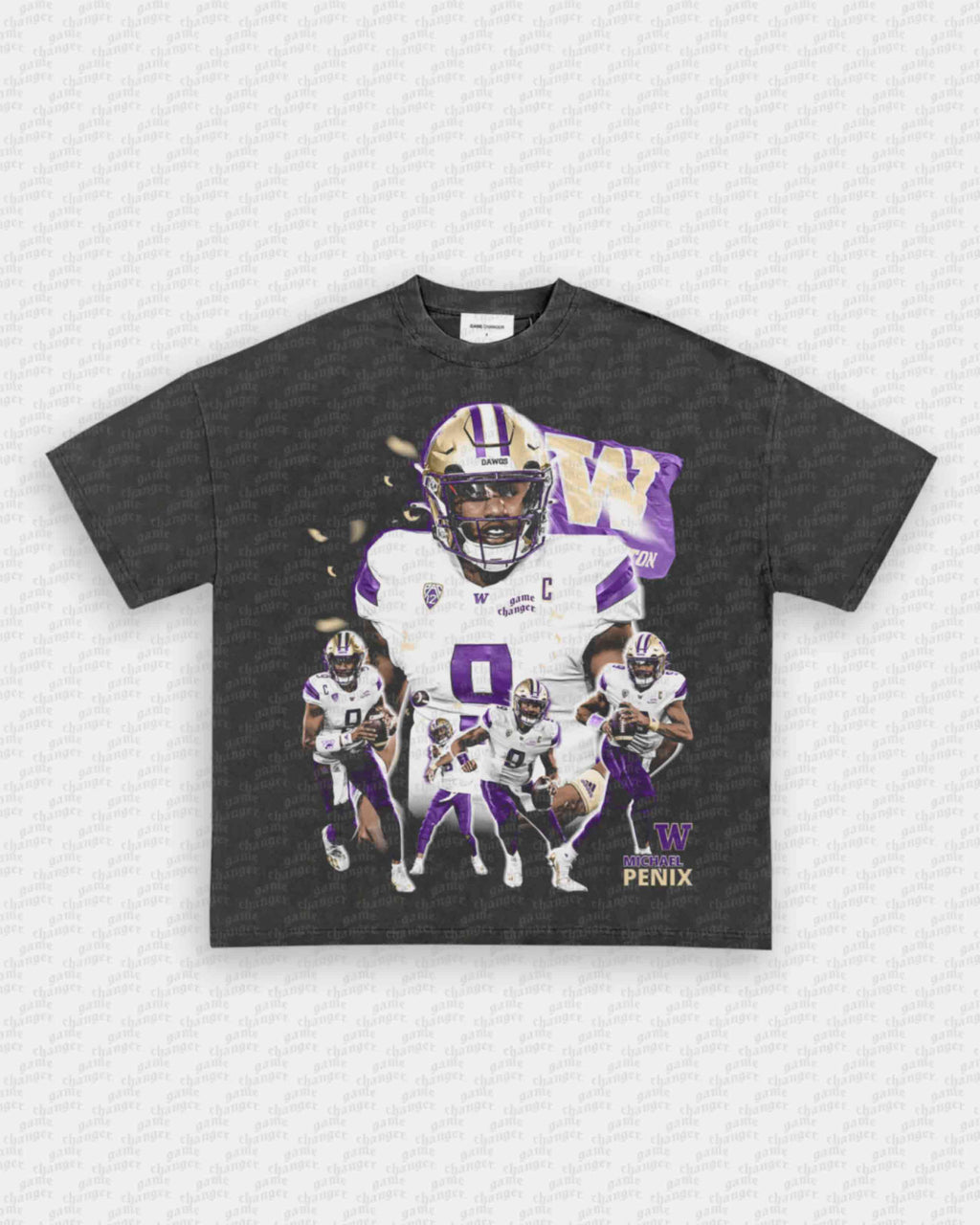 MICHAEL PENIX - WASHINGTON V2 TEE Hoodie, Sweatshirt | CoreVibeTees.com (Image 4)