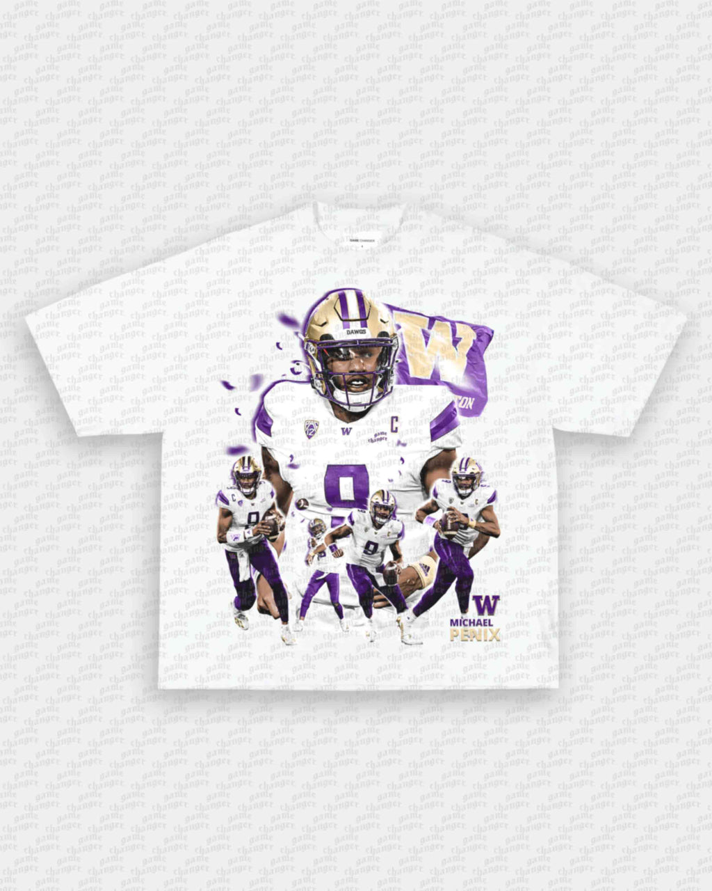 MICHAEL PENIX - WASHINGTON V2 TEE Hoodie, Sweatshirt | CoreVibeTees.com (Image 3)