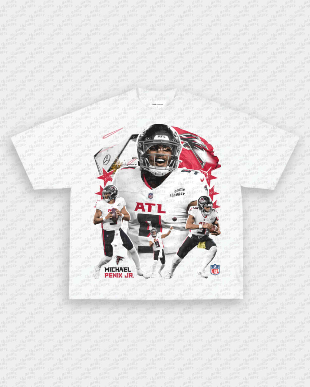 MICHAEL PENIX JR - ATL TEE Hoodie, Sweatshirt | CoreVibeTees.com (Image 3)