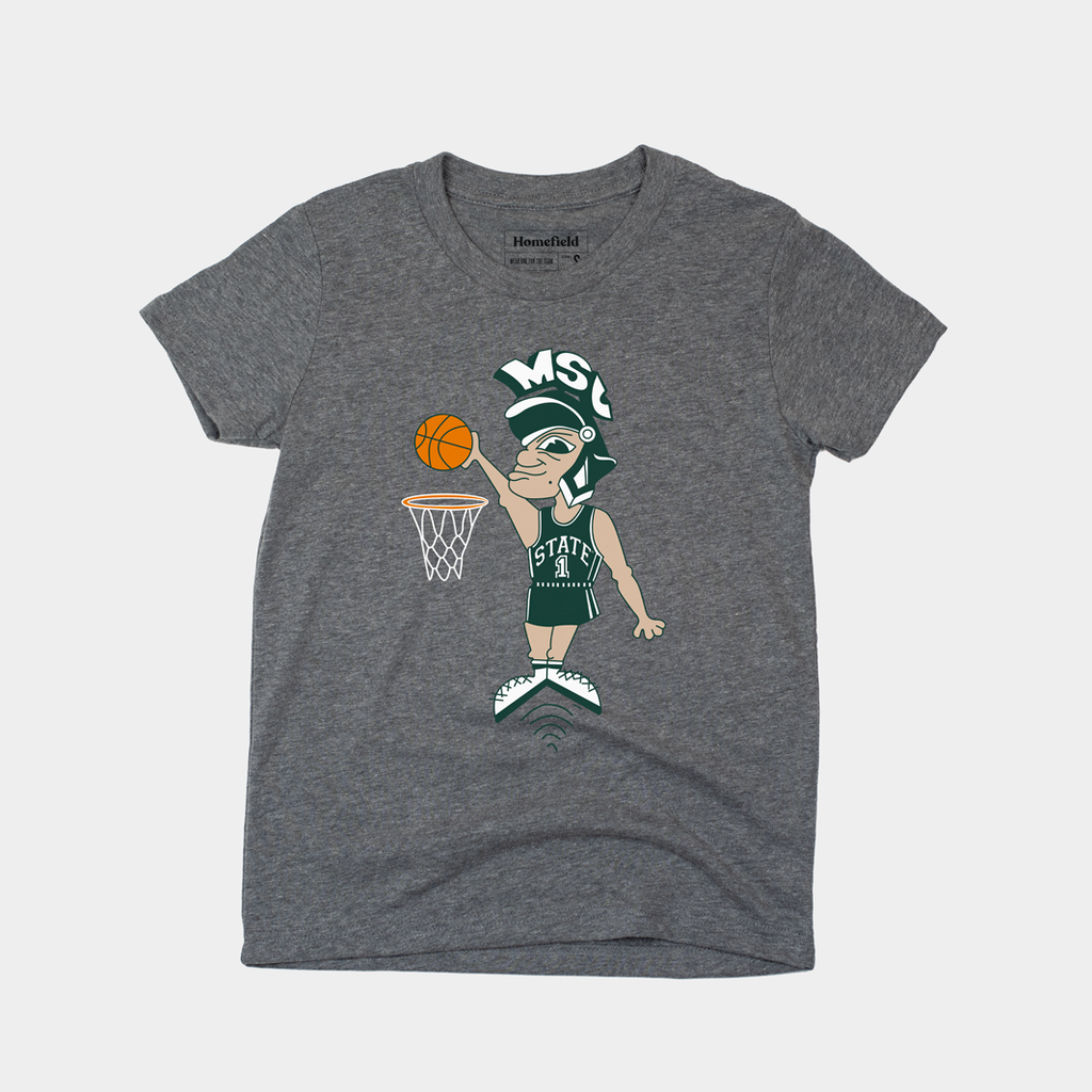 Michigan State Basketball Youth Tee Hoodie, Sweatshirt | CoreVibeTees.com (Image 1)