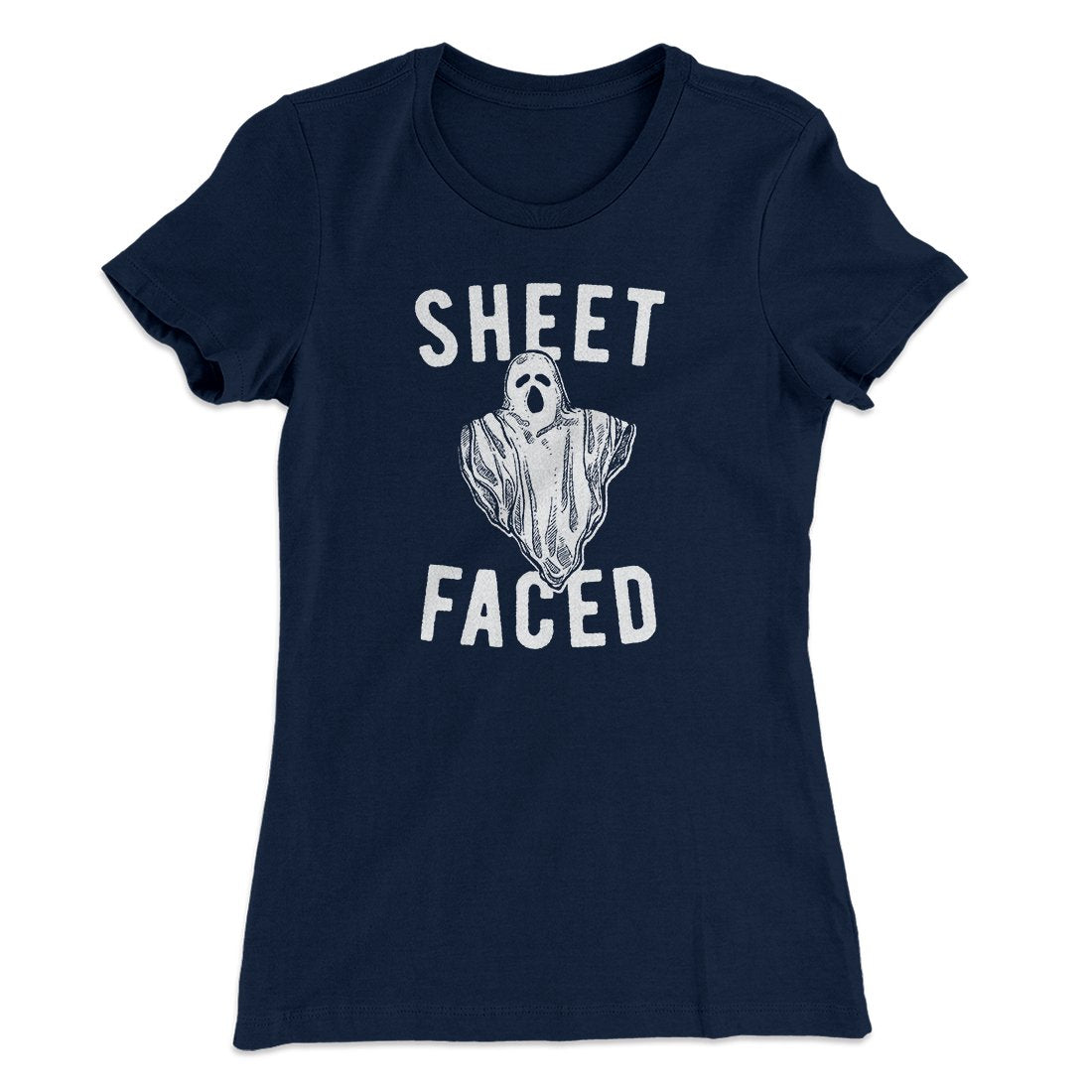 Sheet Faced Women's T-Shirt Hoodie, Sweatshirt | CoreVibeTees.com (Image 1)