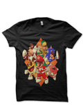 Mighty Gaming Rangers Black Half Sleeve T-Shirt Hoodie, Sweatshirt | CoreVibeTees.com