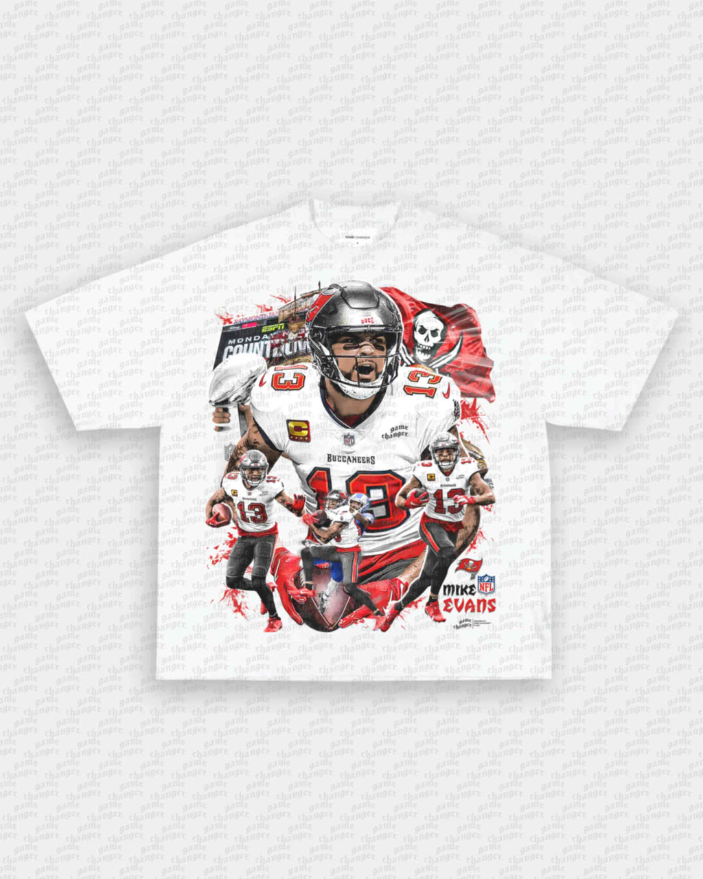 MIKE EVANS V2 TEE Hoodie, Sweatshirt | CoreVibeTees.com (Image 3)