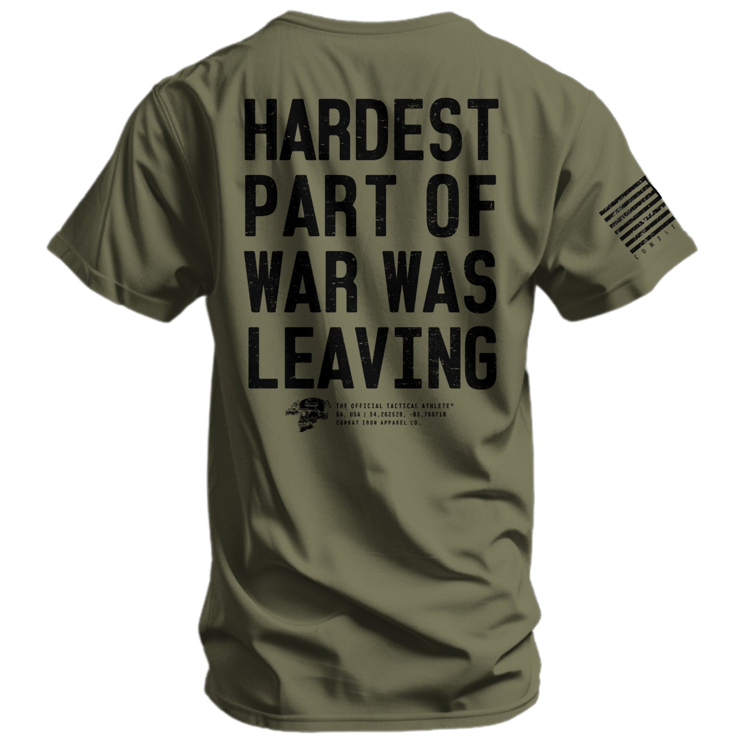 Hardest Part of War Was Leaving Men's T-Shirt Hoodie, Sweatshirt | CoreVibeTees.com (Image 1)