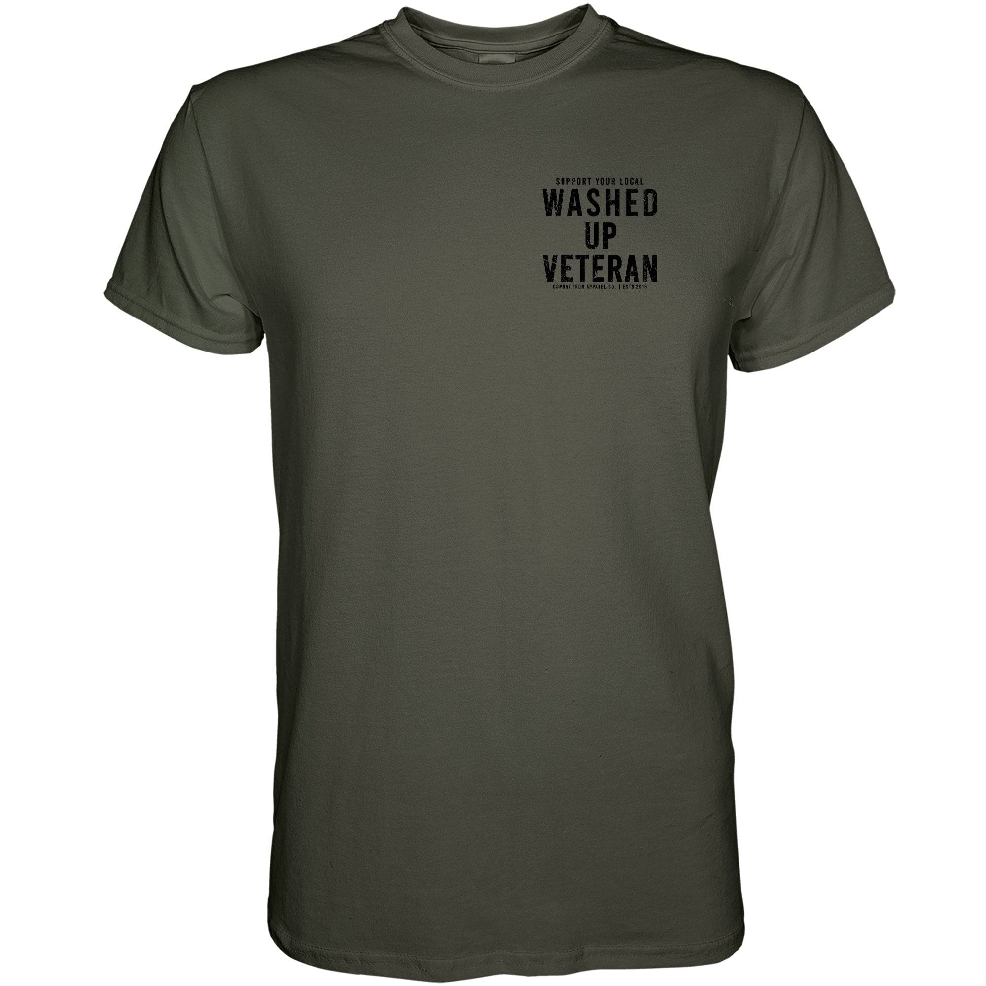 Washed Up Veteran Men's T-Shirt Hoodie, Sweatshirt | CoreVibeTees.com (Image 5)
