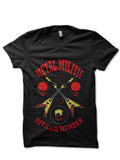 Metal Militia Black T-Shirt Hoodie, Sweatshirt | CoreVibeTees.com