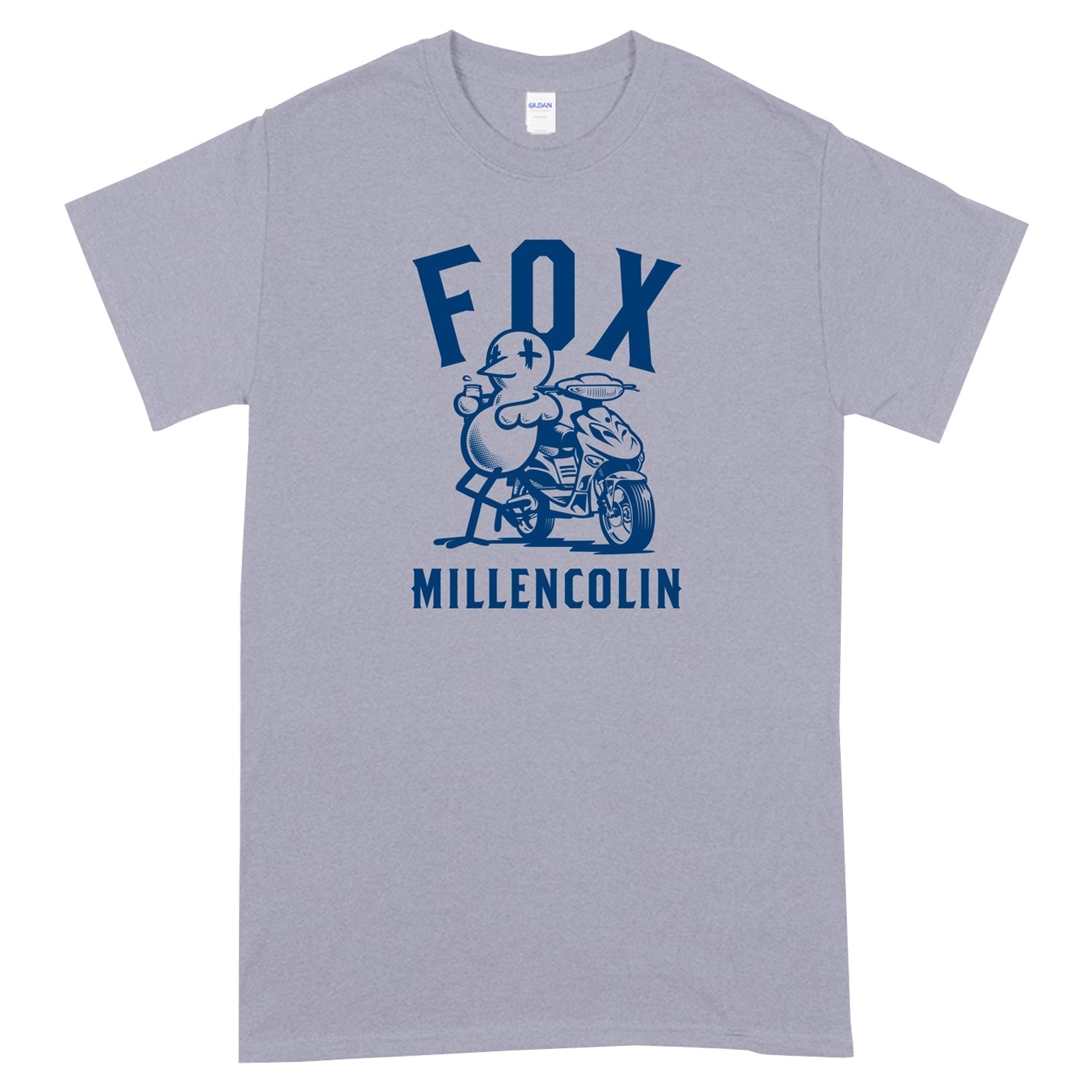 Fox T-Shirt (Grey Marle) Hoodie, Sweatshirt | CoreVibeTees.com (Image 1)