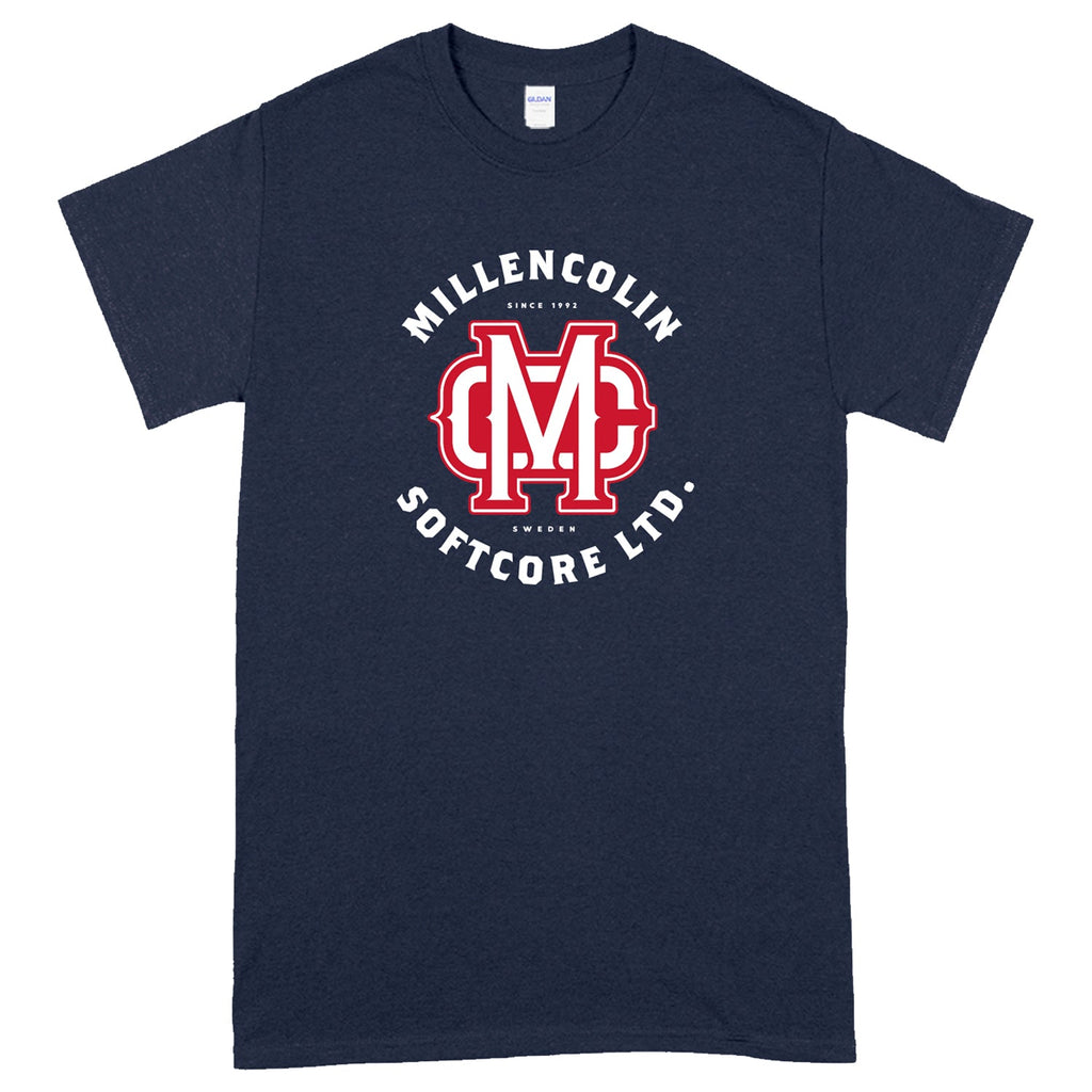 Monogram T-Shirt (Navy) Hoodie, Sweatshirt | CoreVibeTees.com (Image 1)