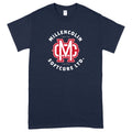 Monogram T-Shirt (Navy) Hoodie, Sweatshirt | CoreVibeTees.com (Image 1)