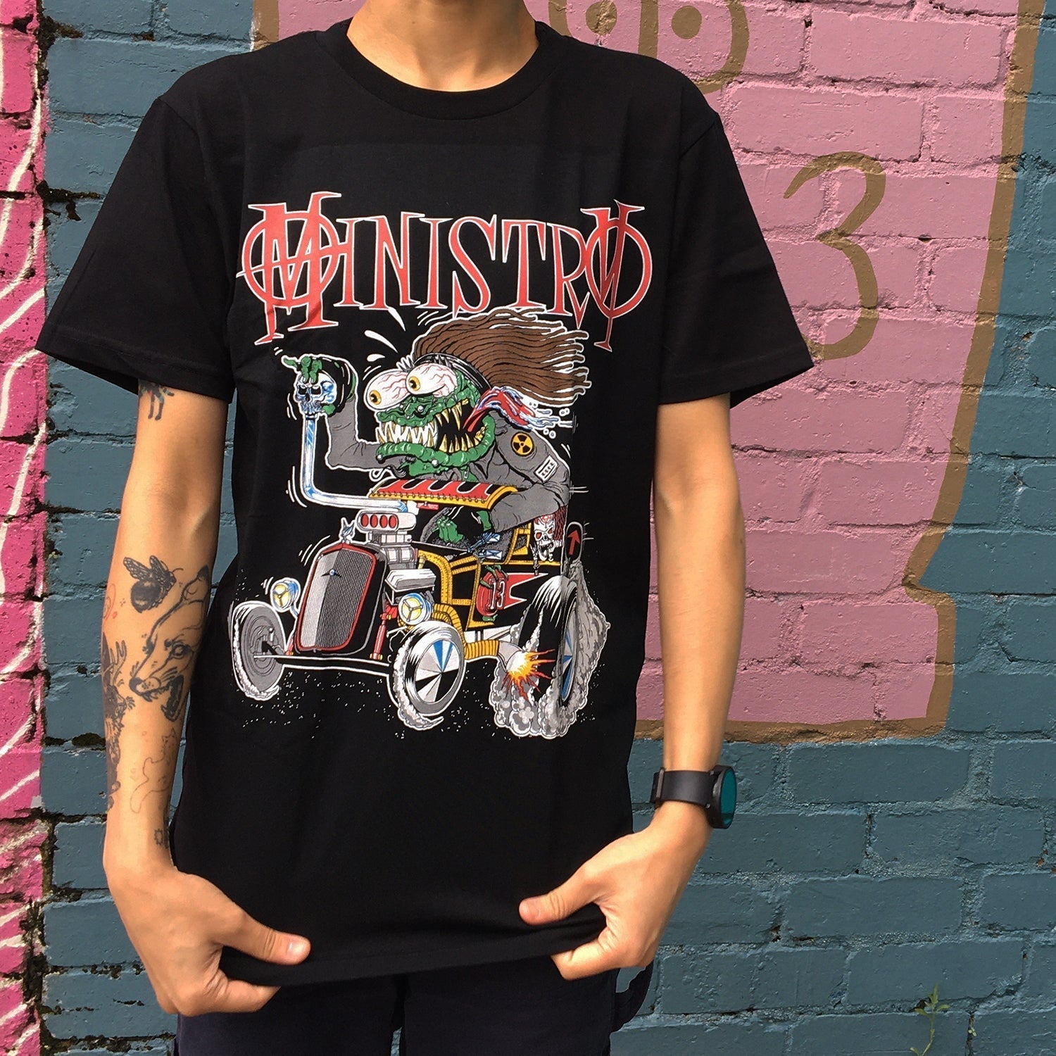 Hot Rod T-Shirt (Black) Hoodie, Sweatshirt | CoreVibeTees.com (Image 2)
