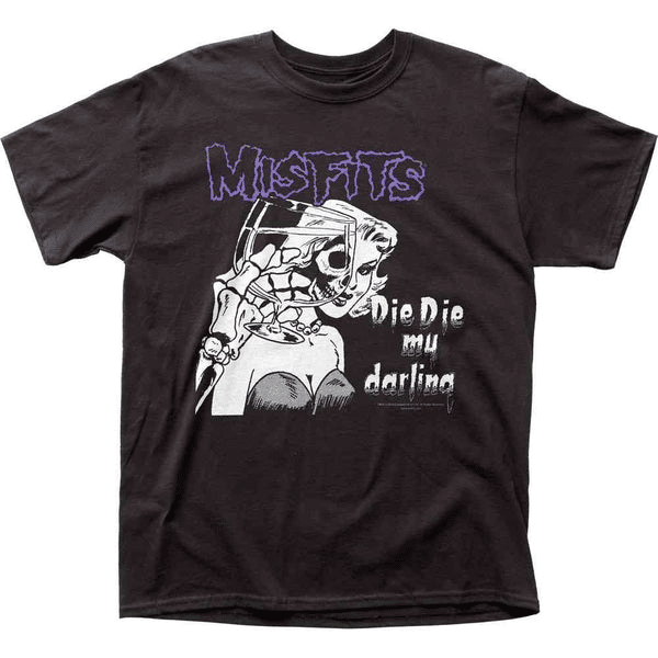 Misfits Die Die My Darling T-Shirt Hoodie, Sweatshirt | CoreVibeTees.com