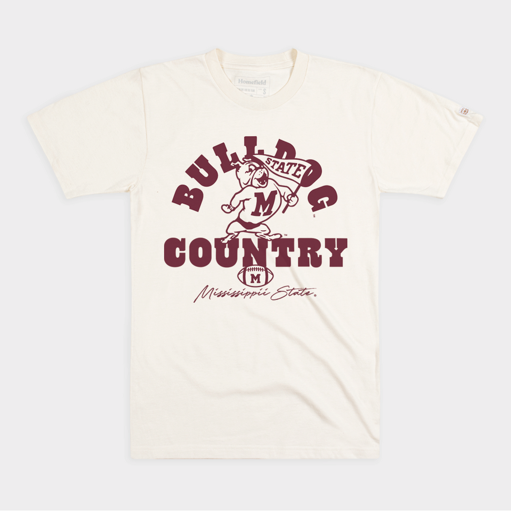 Mississippi State Football "Bulldog Country" Tee Hoodie, Sweatshirt | CoreVibeTees.com