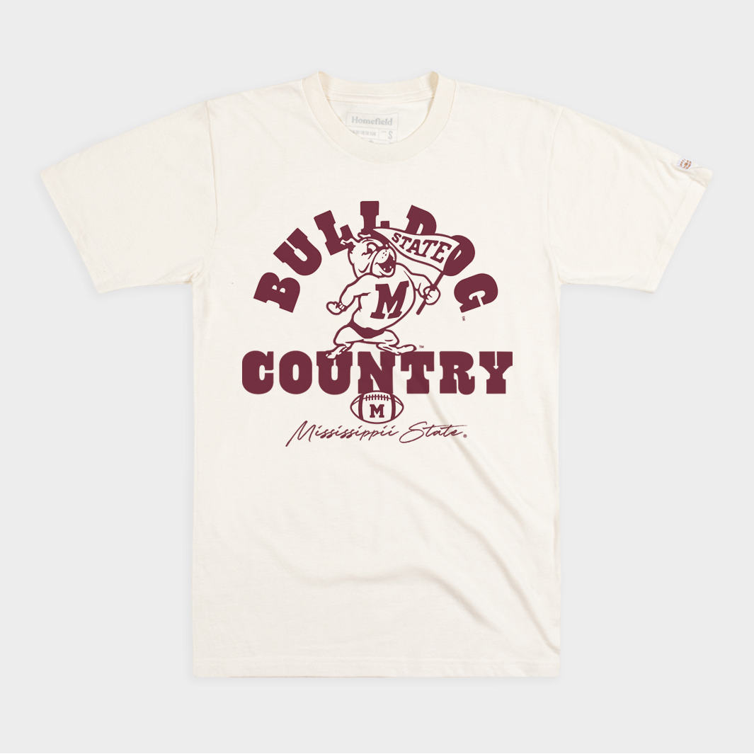 Mississippi State Football "Bulldog Country" Tee Hoodie, Sweatshirt | CoreVibeTees.com