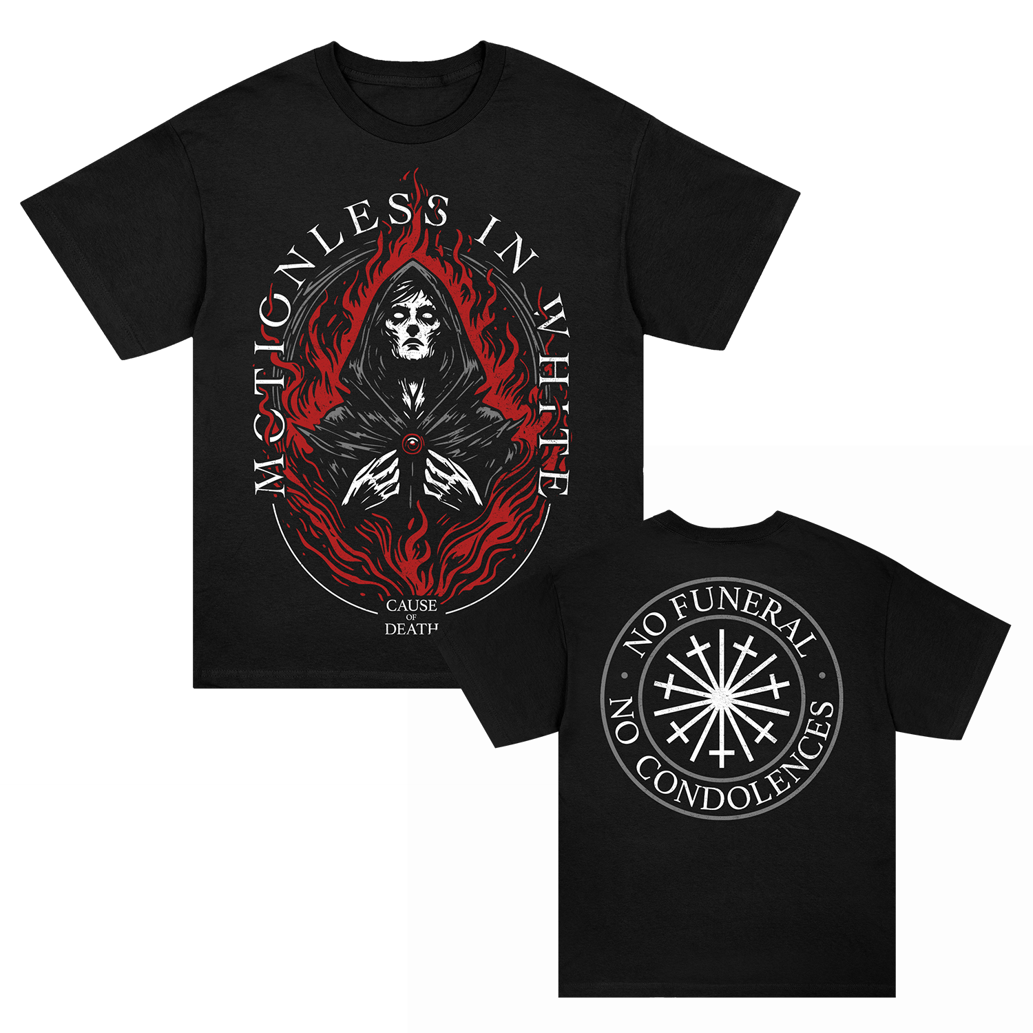Cause Of Death Tee (Black) Hoodie, Sweatshirt | CoreVibeTees.com (Image 1)