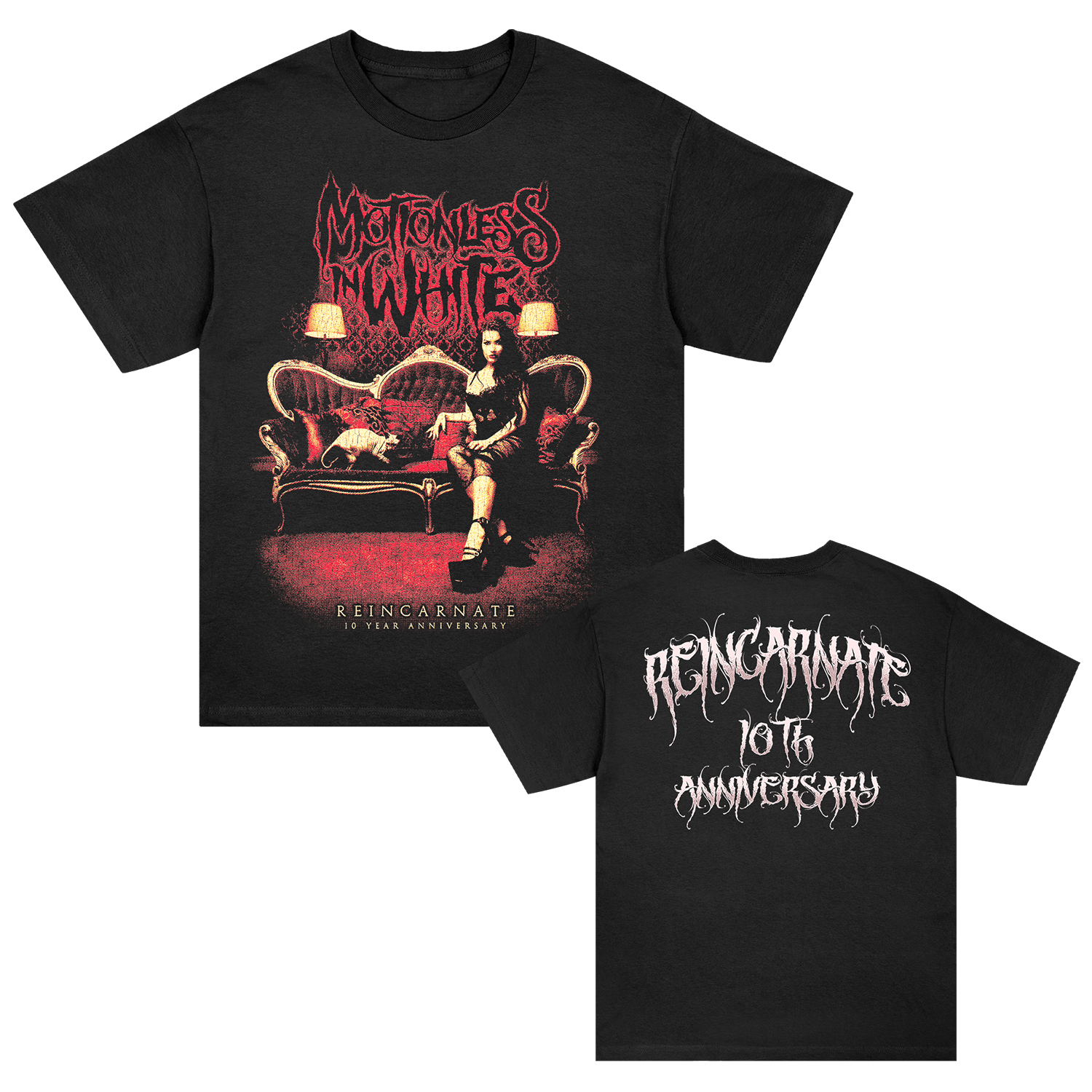 Reincarnate 10 Year Tee (Black) Hoodie, Sweatshirt | CoreVibeTees.com