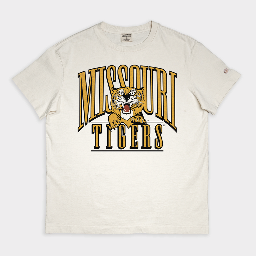 Missouri Tigers Basketball Vintage Heavyweight Tee Hoodie, Sweatshirt | CoreVibeTees.com (Image 1)