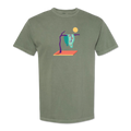 Melting Clock (Moss) T-shirt Hoodie, Sweatshirt | CoreVibeTees.com