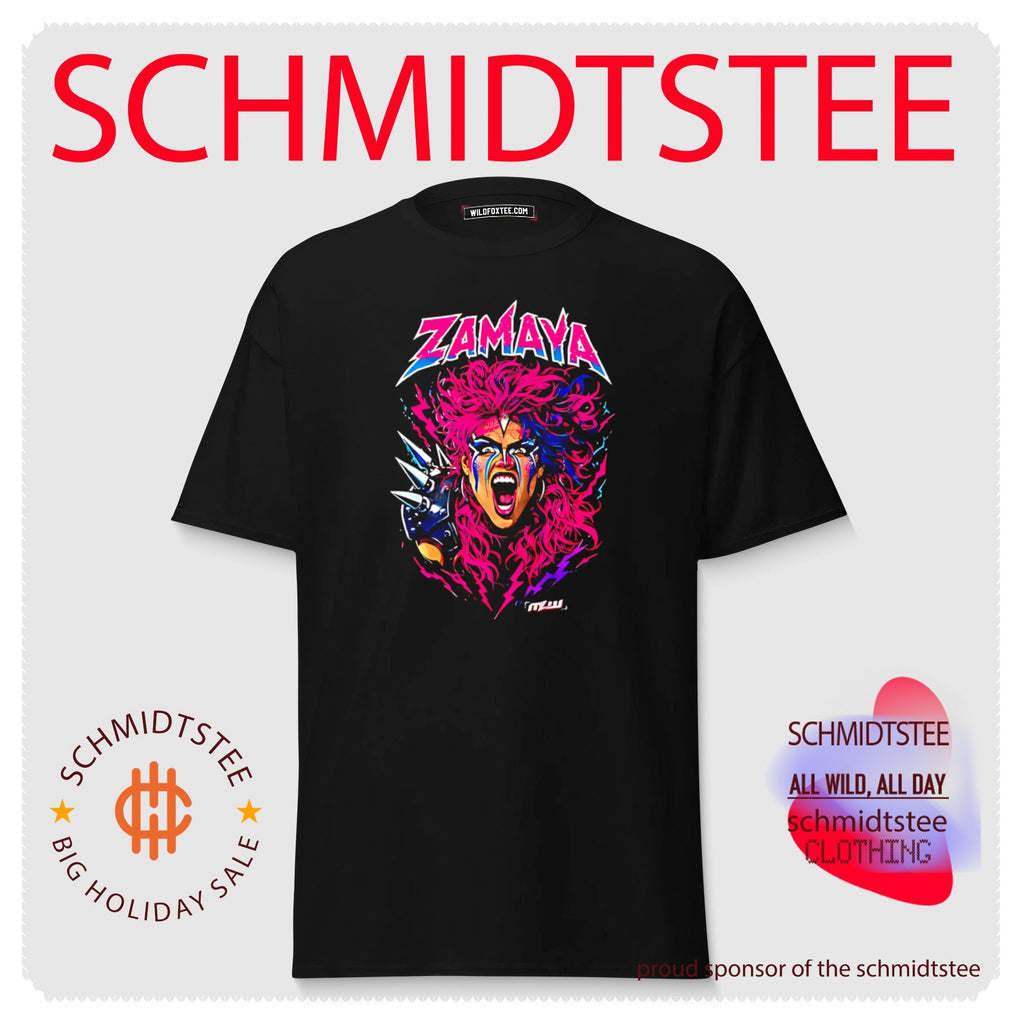 MLW Zamaya roaring illustration shirt