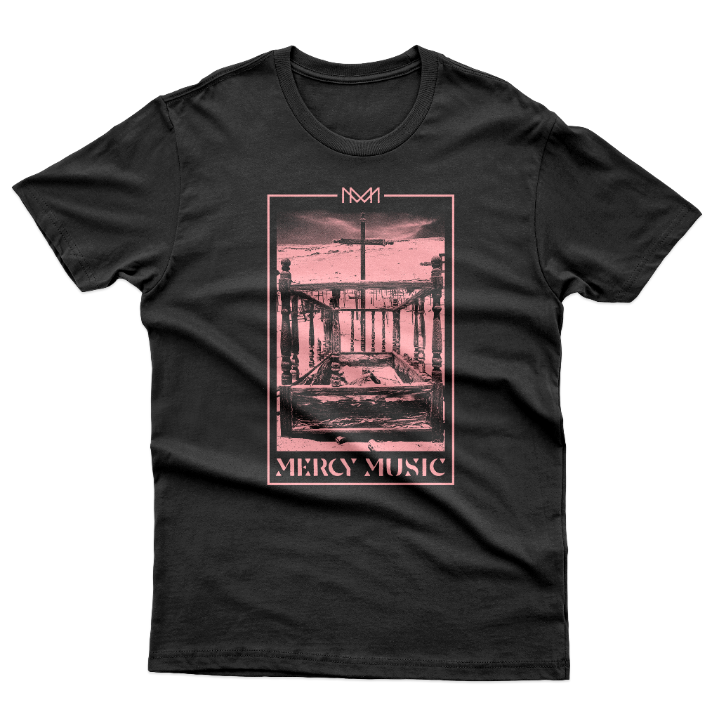 Pink Graveyard Black T-Shirt Hoodie, Sweatshirt | CoreVibeTees.com