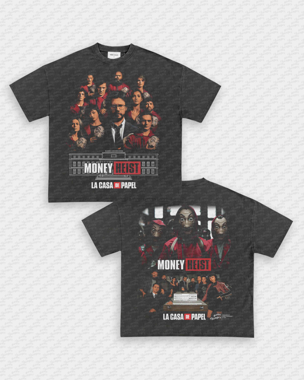 MONEY HEIST TEE - [DS] Hoodie, Sweatshirt | CoreVibeTees.com (Image 4)