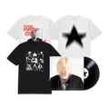 MothÃ© - Total Popstar Tee (Black) + Claw Tee (White) + Star Tee (White) + Total Popstar Vinyl Hoodie, Sweatshirt |...