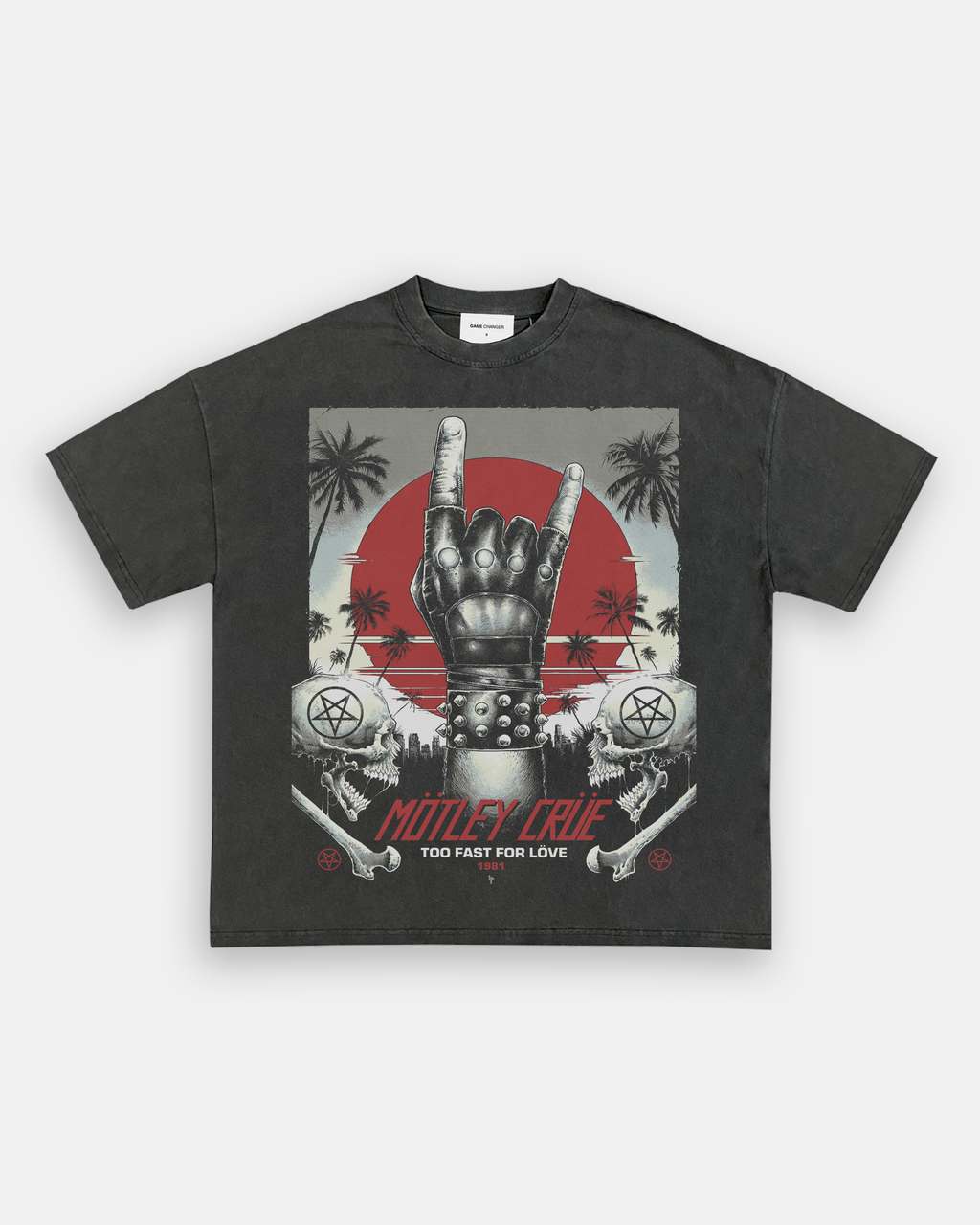 MOTLEY CRUE TOO FAST FOR LOVE TEE Hoodie, Sweatshirt | CoreVibeTees.com (Image 2)