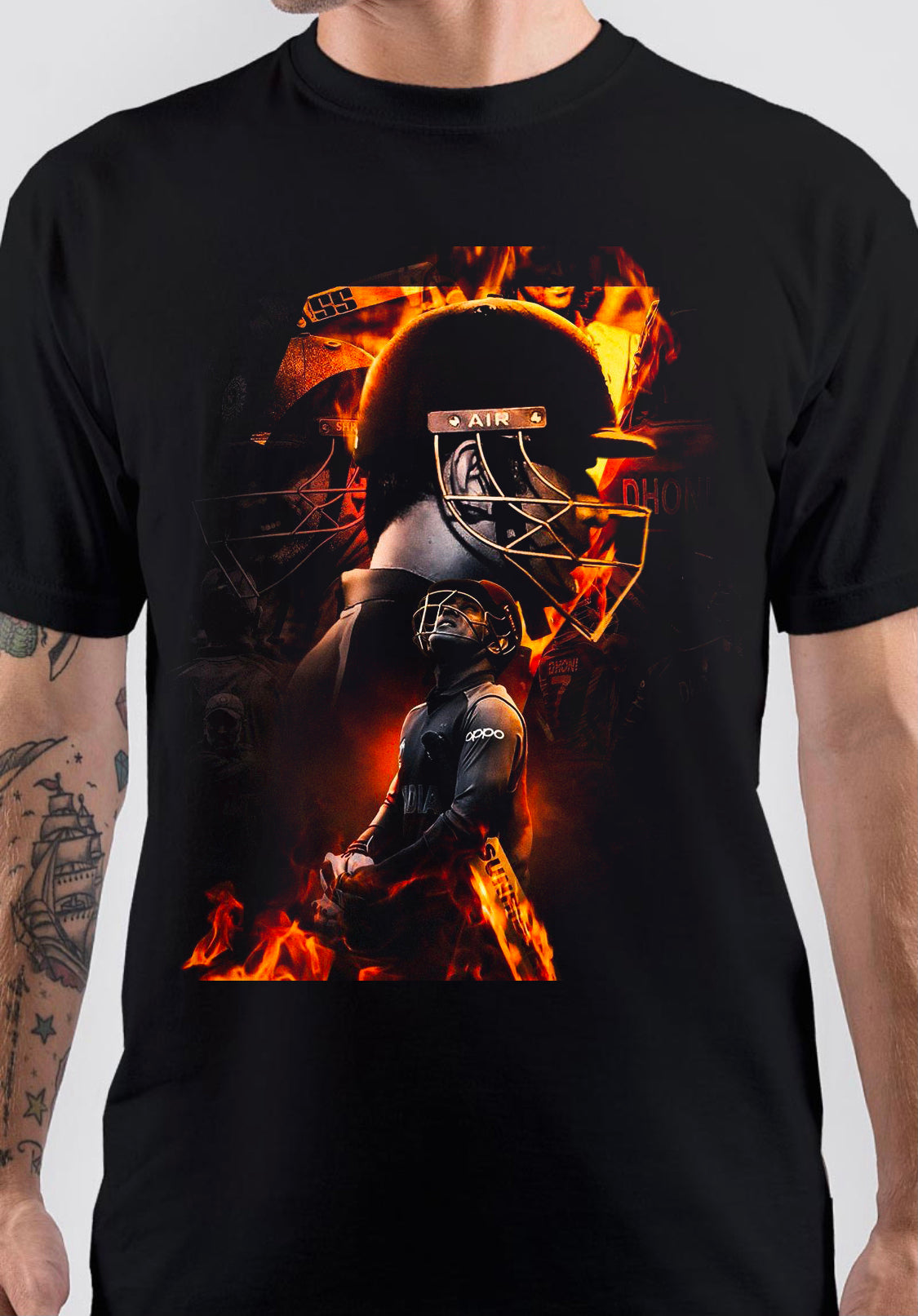 MS Dhoni T-Shirt Style003 Hoodie, Sweatshirt | CoreVibeTees.com