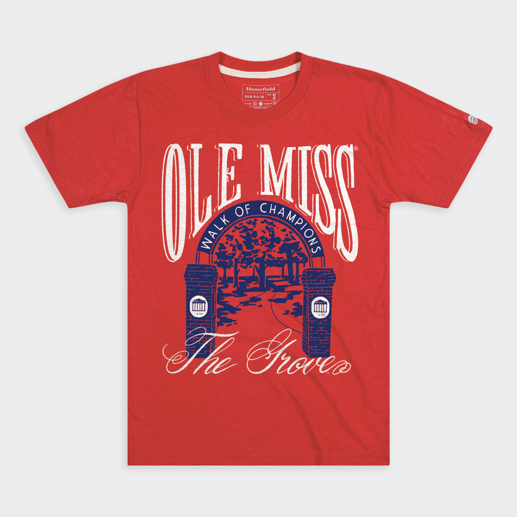 The Grove at Ole Miss Walk of Champions Tee Style001 Hoodie, Sweatshirt | CoreVibeTees.com (Image 1)