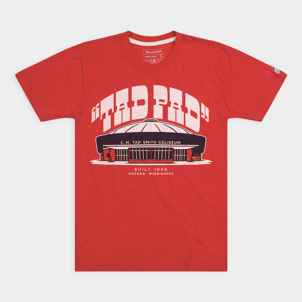 Ole Miss Basketball Vintage-Inspired "Tad Pad" Tee Style001 Hoodie, Sweatshirt | CoreVibeTees.com (Image 1)