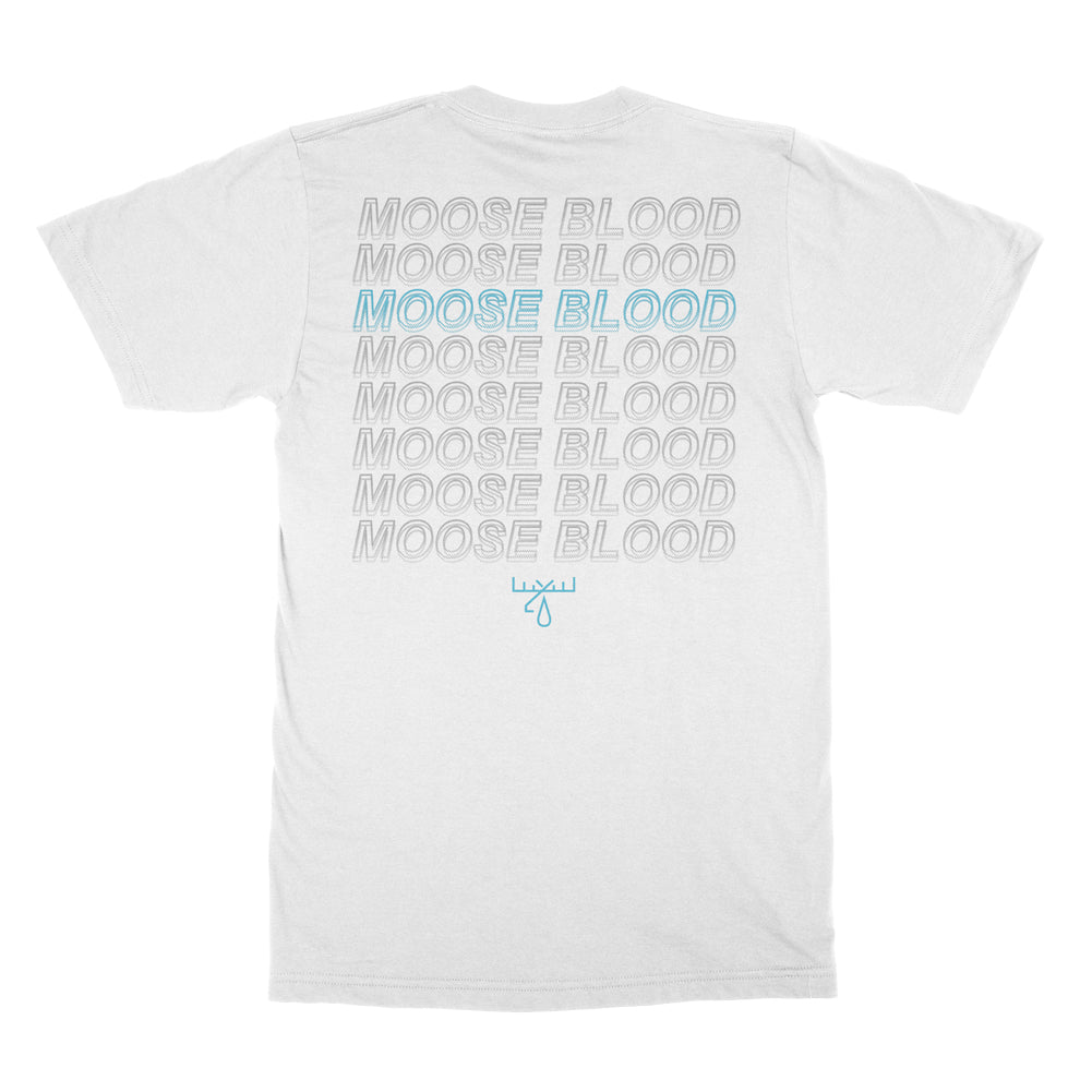 Moose Blood Repeater Tee (White) Hoodie, Sweatshirt | CoreVibeTees.com (Image 3)