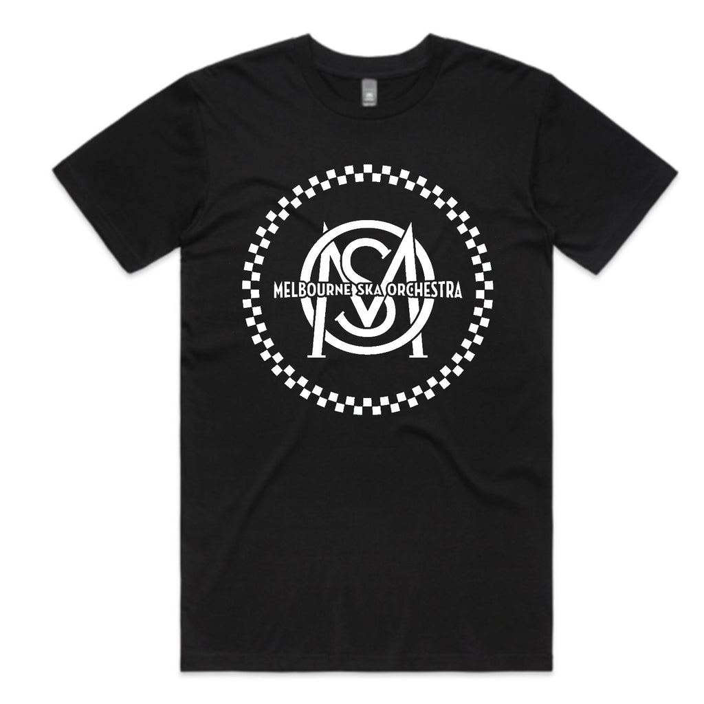 Logo T-shirt (Black w/ White Print) Hoodie, Sweatshirt | CoreVibeTees.com (Image 1)
