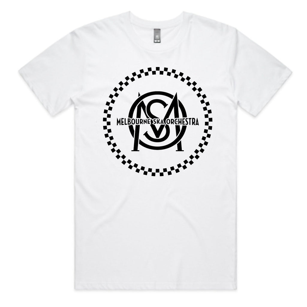 Logo T-shirt (White w/ Black Print) Hoodie, Sweatshirt | CoreVibeTees.com (Image 1)