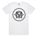 Logo T-shirt (White w/ Black Print) Hoodie, Sweatshirt | CoreVibeTees.com (Image 1)