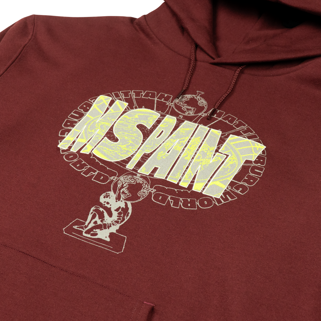MSPAINT - Maroon Atlas Hoodie T-Shirts, Sweatshirt | CoreVibeTees.com (Image 2)