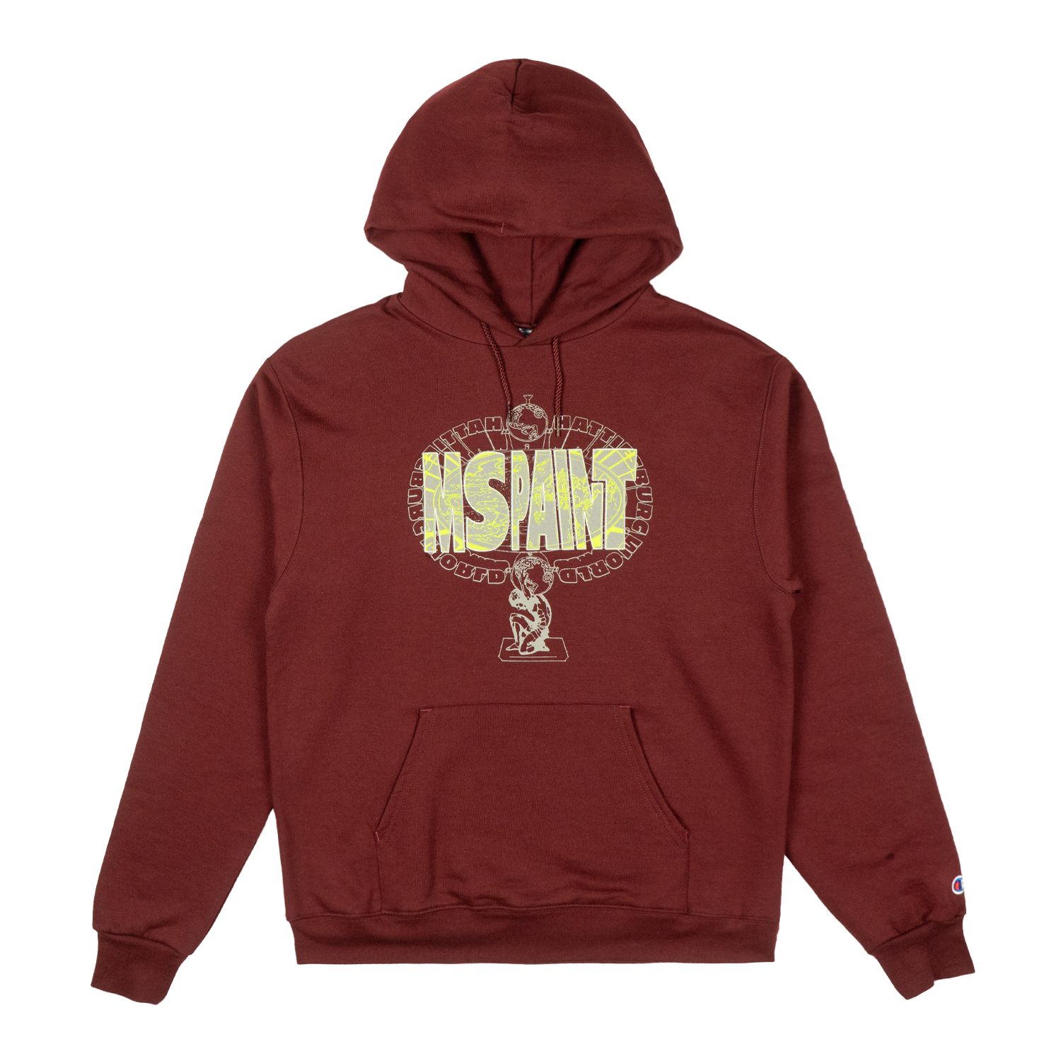 MSPAINT - Maroon Atlas Hoodie T-Shirts, Sweatshirt | CoreVibeTees.com (Image 1)