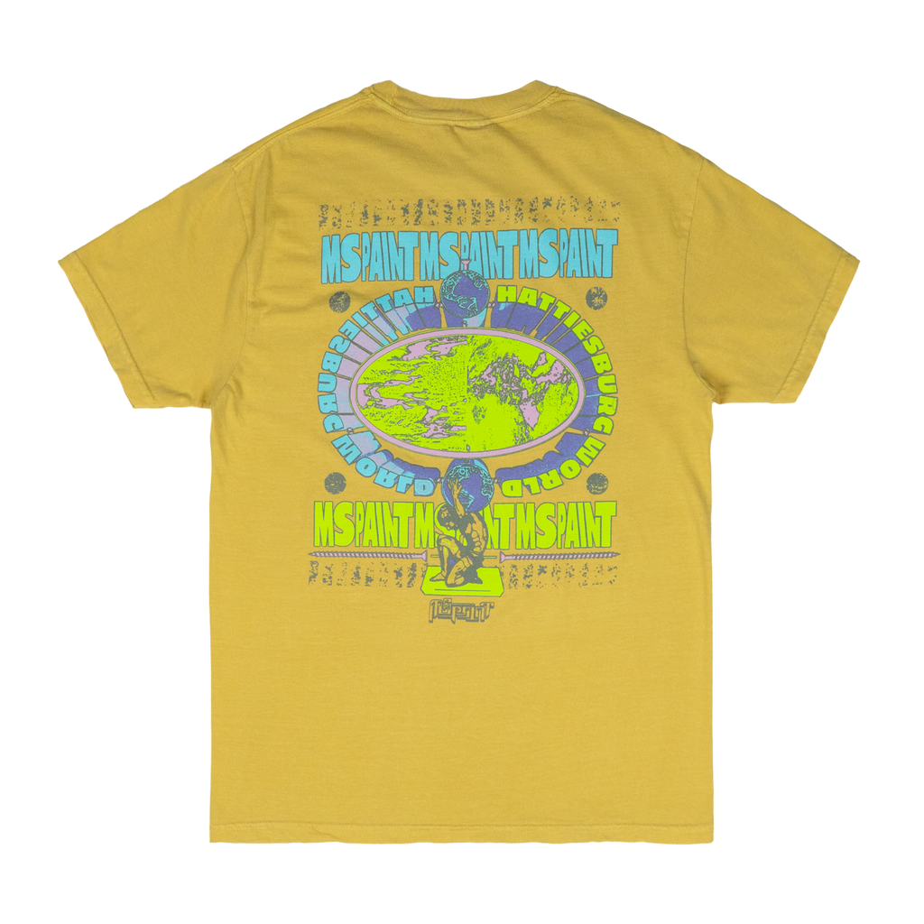MSPAINT - Yellow Atlas T-Shirt Hoodie, Sweatshirt | CoreVibeTees.com (Image 2)