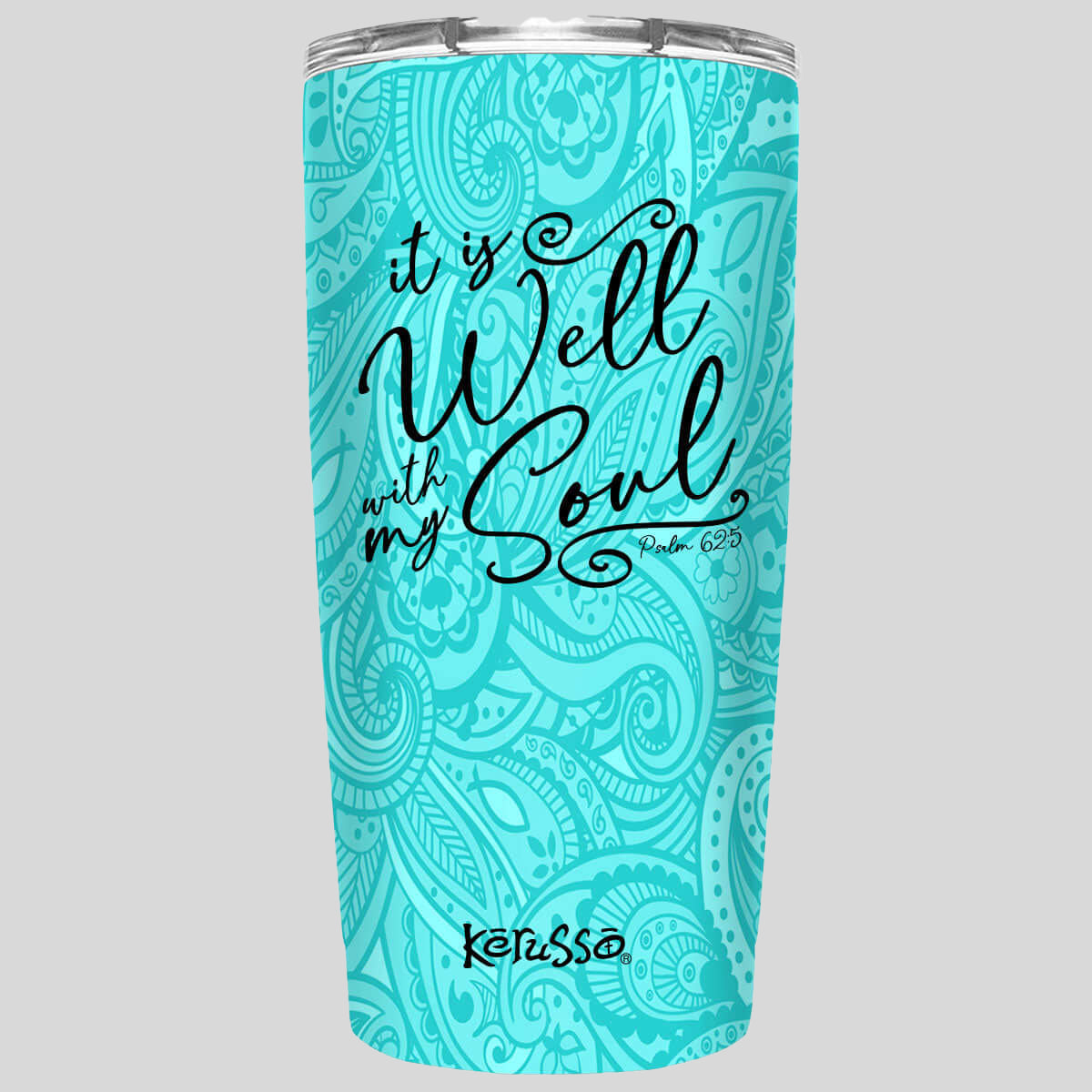 Kerusso It Is Well 20 oz Stainless Steel Tumbler T-Shirts, Hoodie, Sweatshirt | CoreVibeTees.com